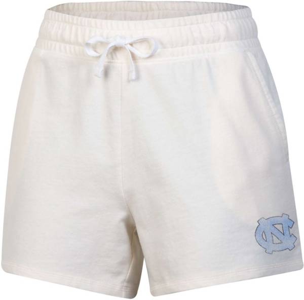 Champion Women's North Carolina Tar Heels Off White French Terry Shorts product image