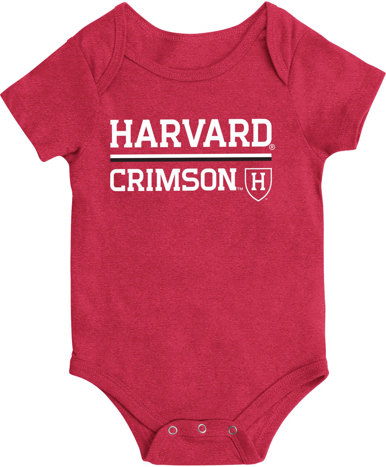 Colosseum Infant Harvard Crimson Cardinal Big Fan Romper