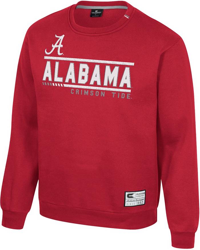Officially Licensed Men's Alabama Crimson Tide Arch & Logo Sweatshirt