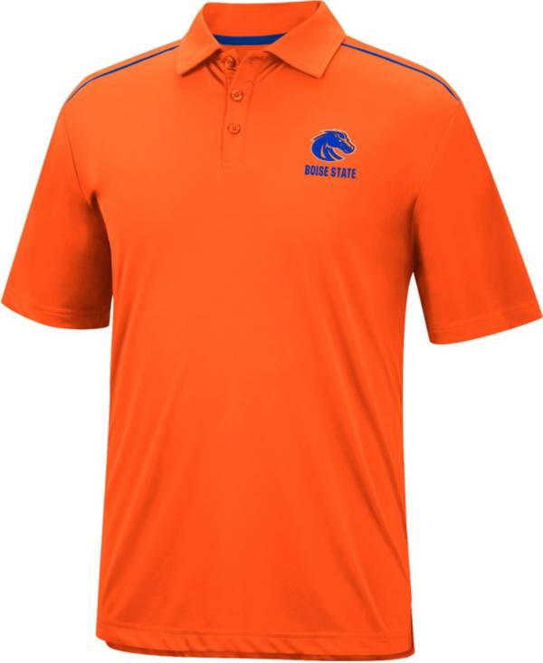 Men's Colosseum Orange Boise State Broncos Arch & Logo 3.0