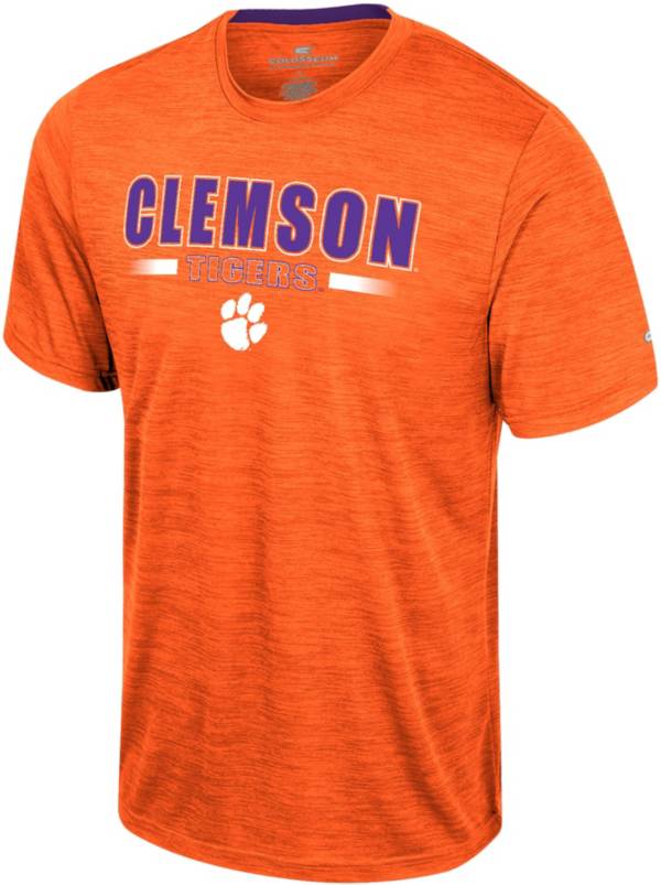 Colosseum Men's Clemson Tigers Orange Wright T-shirt 