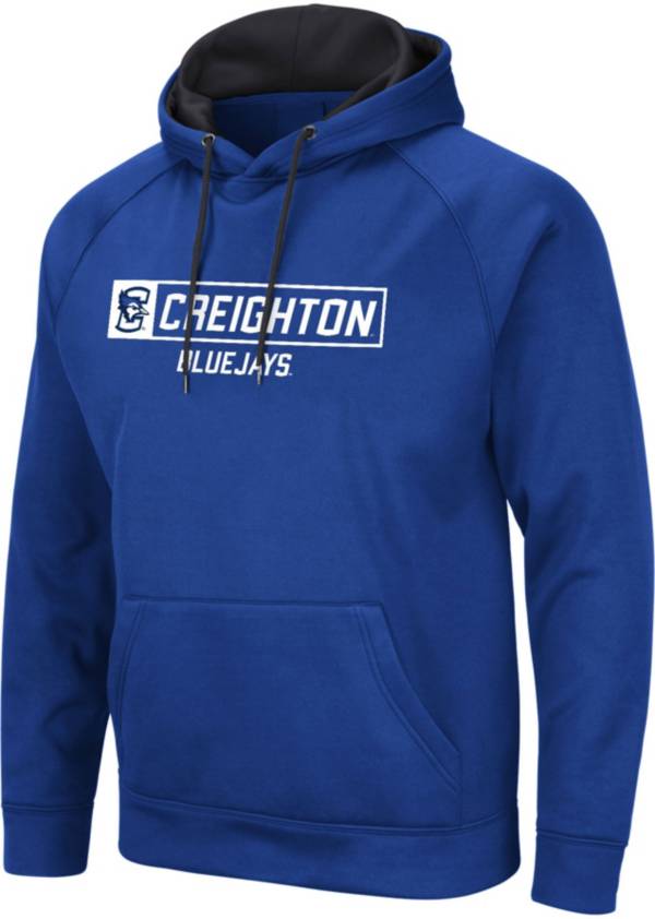 Colosseum Men s Creighton Bluejays Blue Pullover Hoodie Dick s