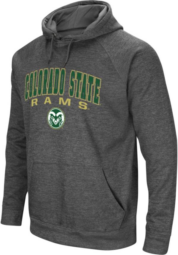Colosseum Men's Colorado State Rams Grey Pullover Hoodie product image