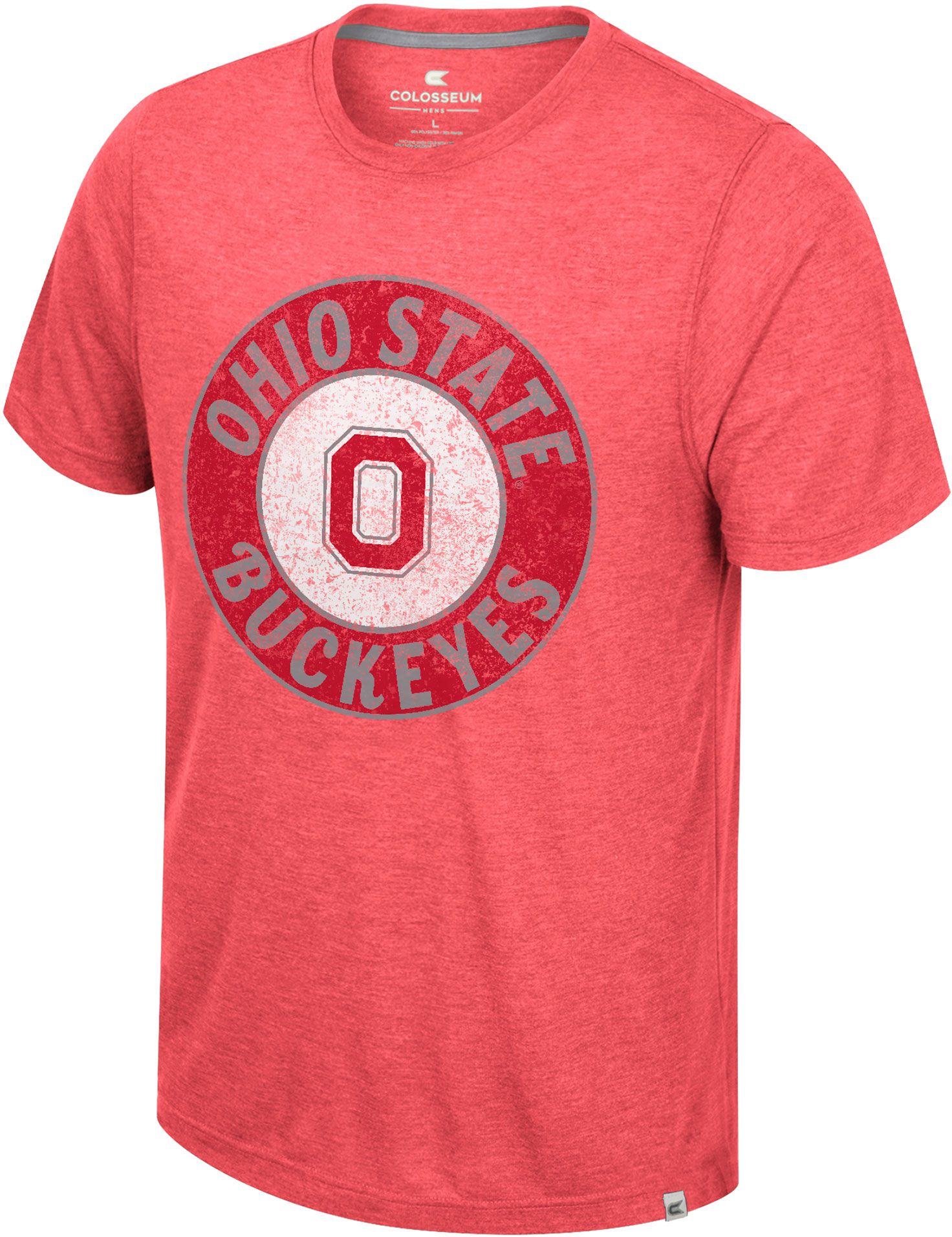 Colosseum Men's Ohio State Buckeyes Scarlet Come With Me T-Shirt