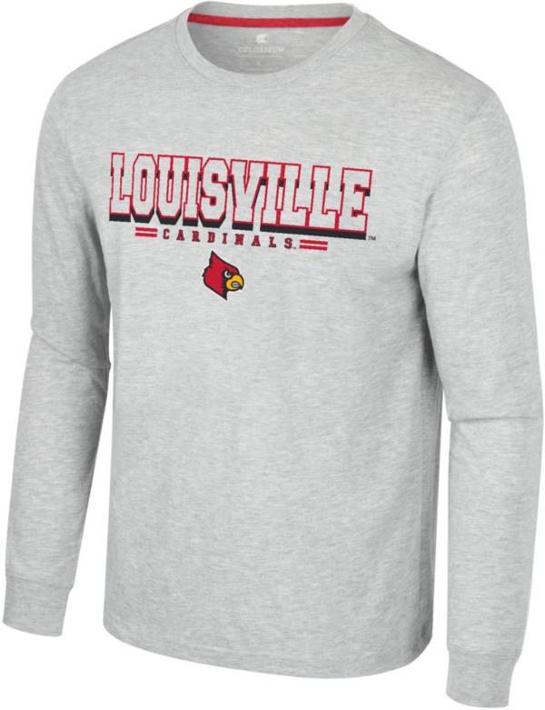 Colosseum Men's Louisville Cardinals Hasta La Vista Long Sleeve T