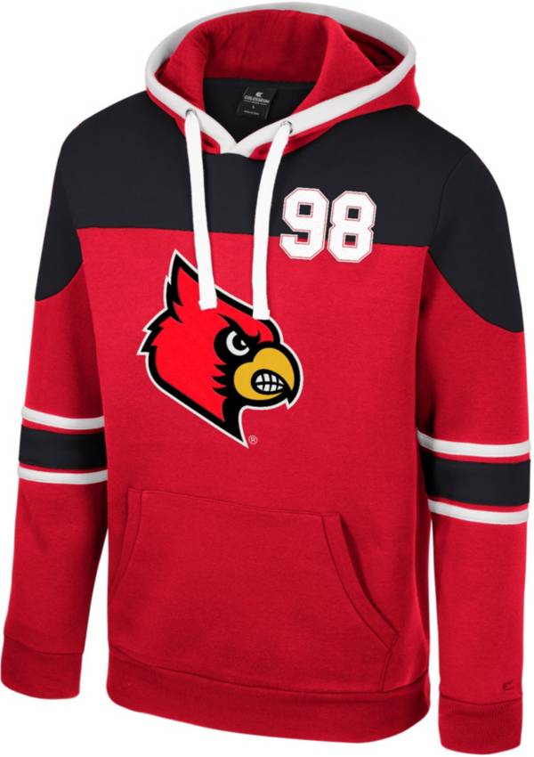 Men's Colosseum Black Louisville Cardinals Free Spirited Mesh