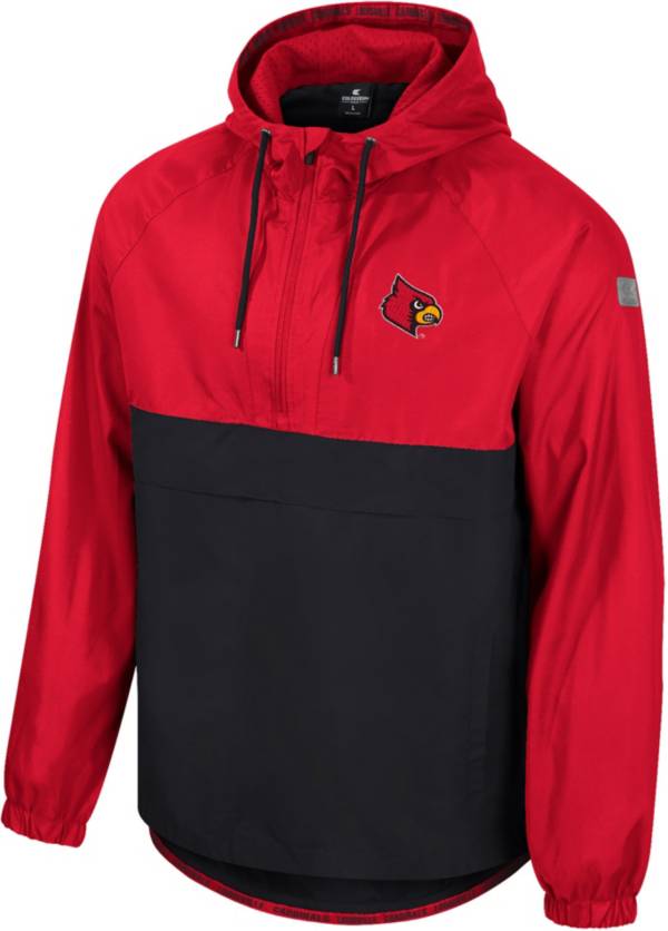 Colosseum Men's Black Louisville Cardinals Free Spirited Mesh