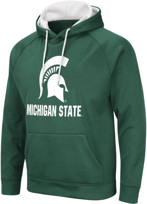 Colosseum Men's Michigan State Spartans Green Pullover Hoodie | Dick's ...