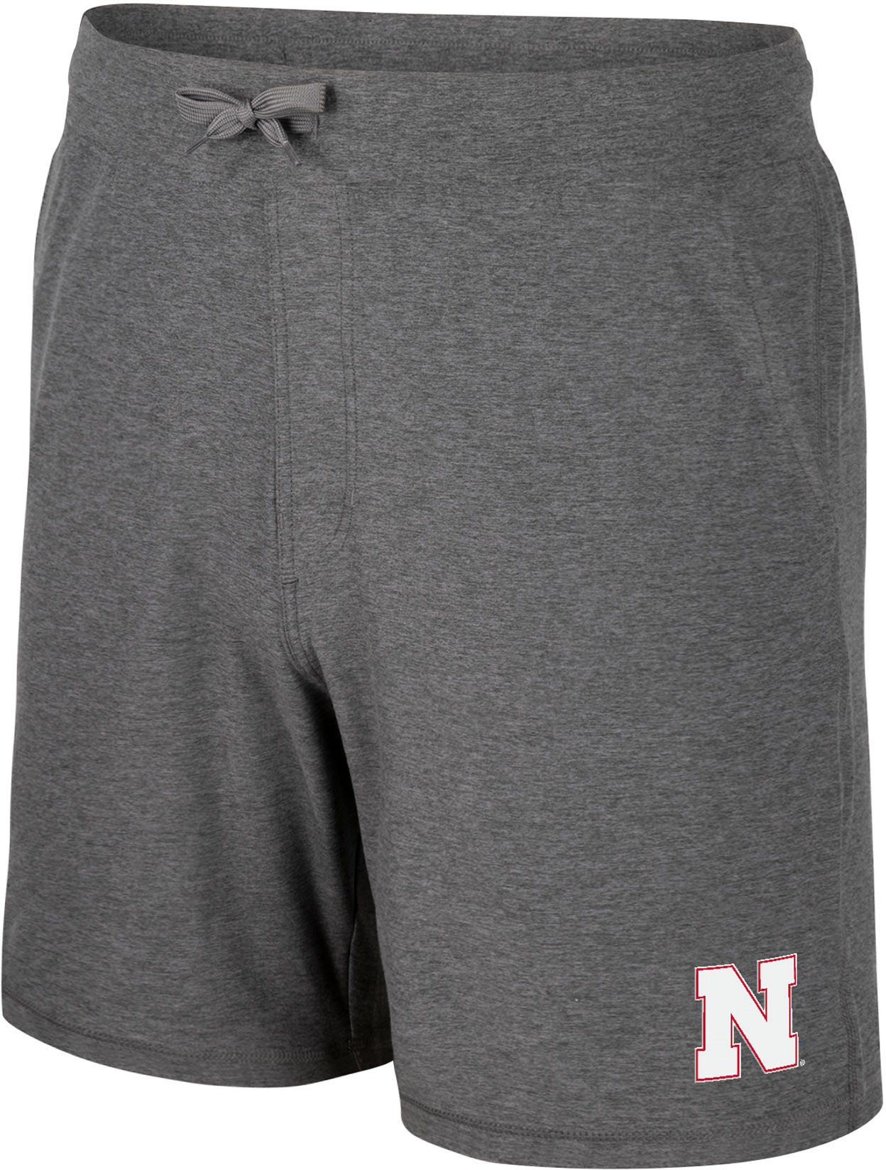 Colosseum Men's Nebraska Cornhuskers Dark Grey Skynet Shorts