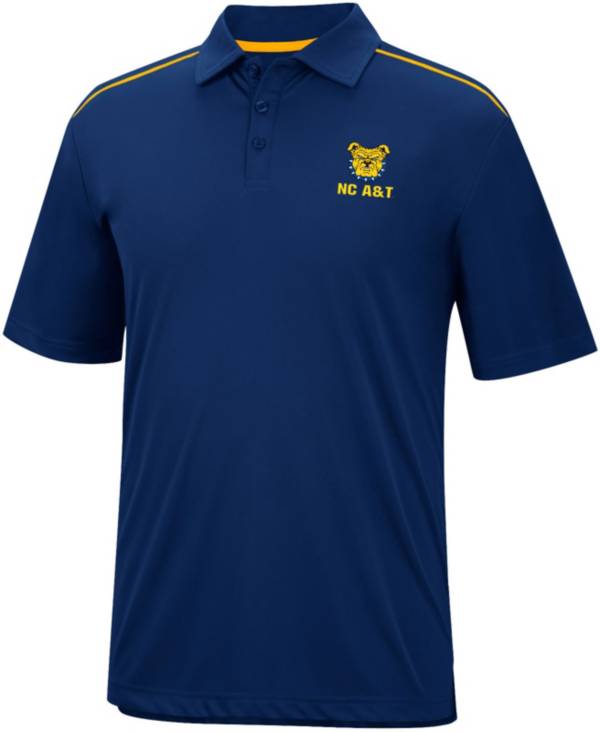 Colosseum Men's North Carolina A&T Aggies Aggie Blue Polo | Dick's ...