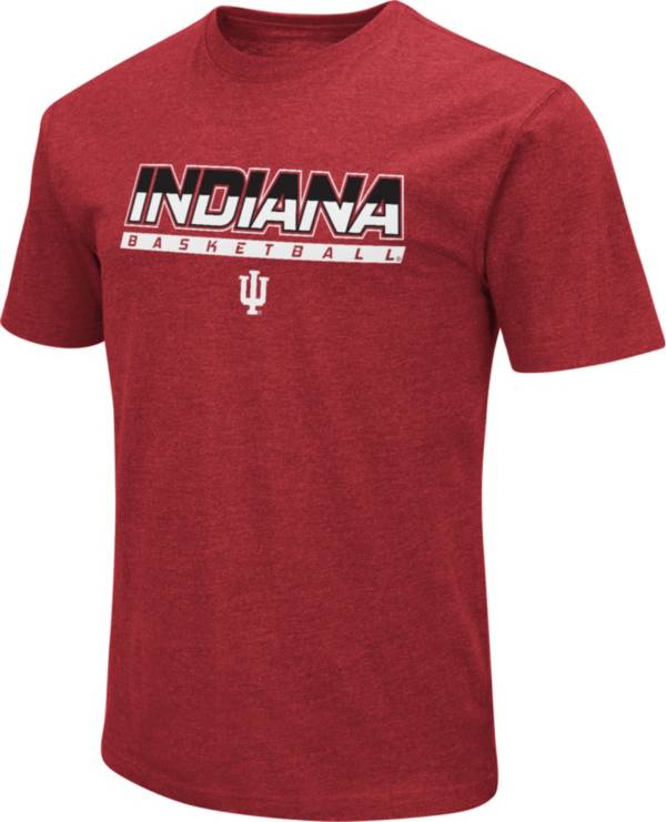 Colosseum Men's Indiana Hoosiers Crimson Basketball T-Shirt product image