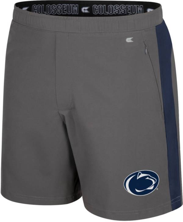 Colosseum Men's Penn State Nittany Lions Grey Top-Dead-Center Shorts product image