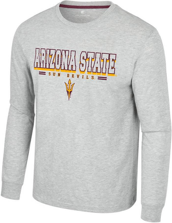 Arizona State University Women's Sun Devils Short Sleeve T-Shirt | League | Sand | Small