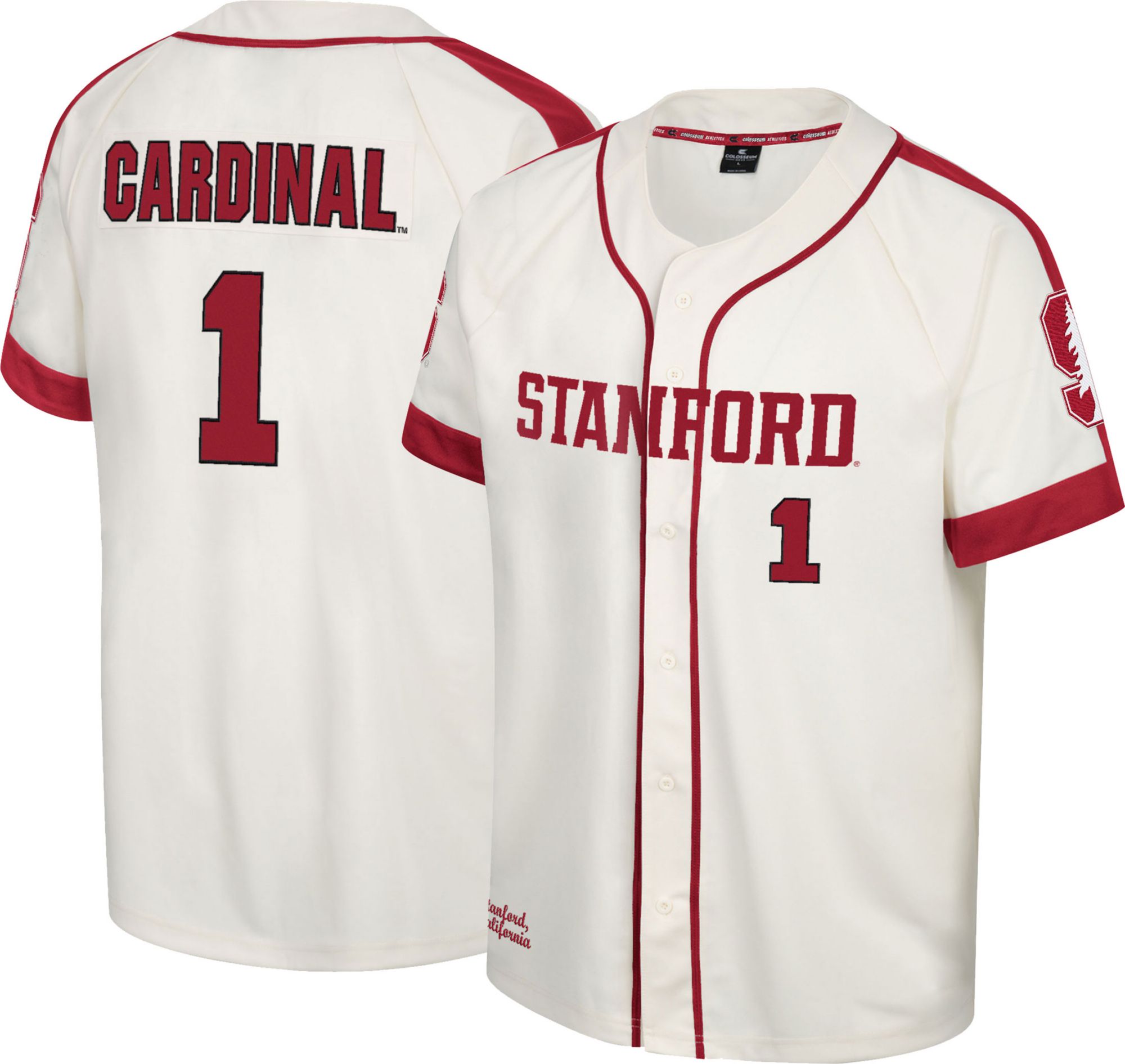 stanford baseball jersey