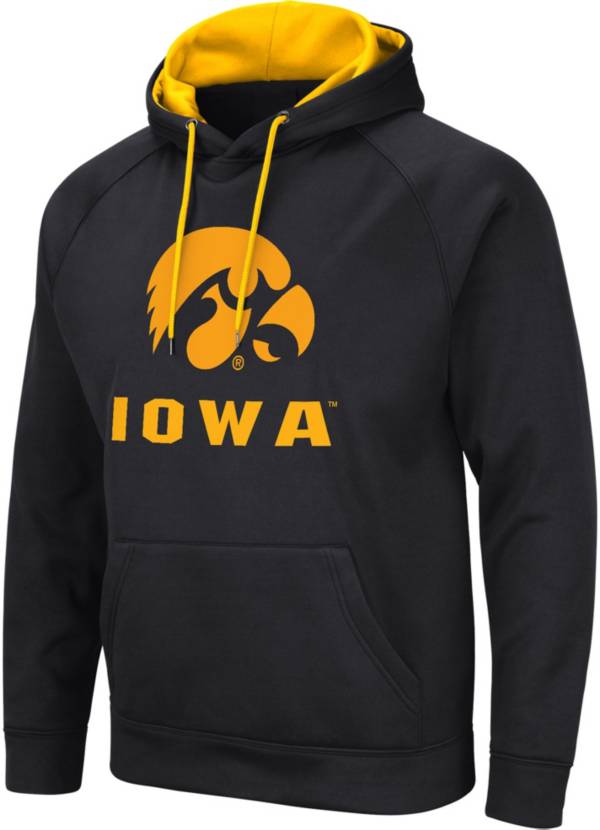 Men's Colosseum Cream Iowa Hawkeyes Big & Tall Hockey Lace-Up Pullover  Hoodie