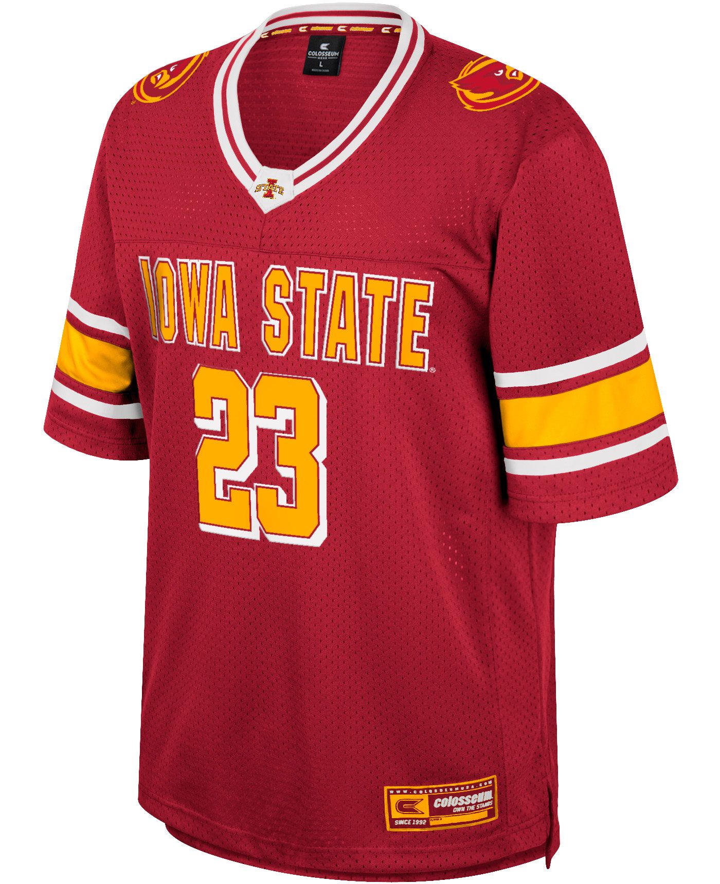 Colosseum Men's Iowa State Cyclones Cardinal Football Jersey | Dick's ...