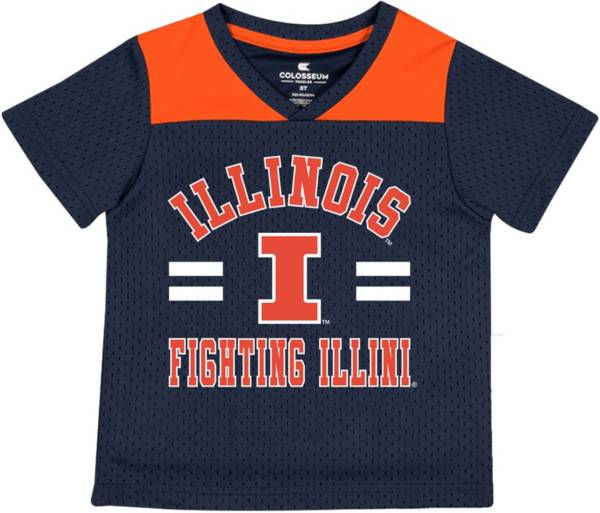 Colosseum Toddler Illinois Fighting Illini Blue KaBootIt Jersey