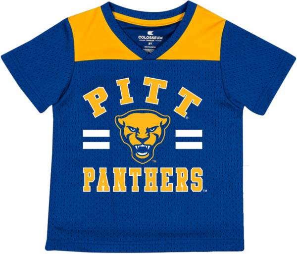 Colosseum Toddler Pitt Panthers Blue Ka-Boot-It Jersey, Boys', 3T