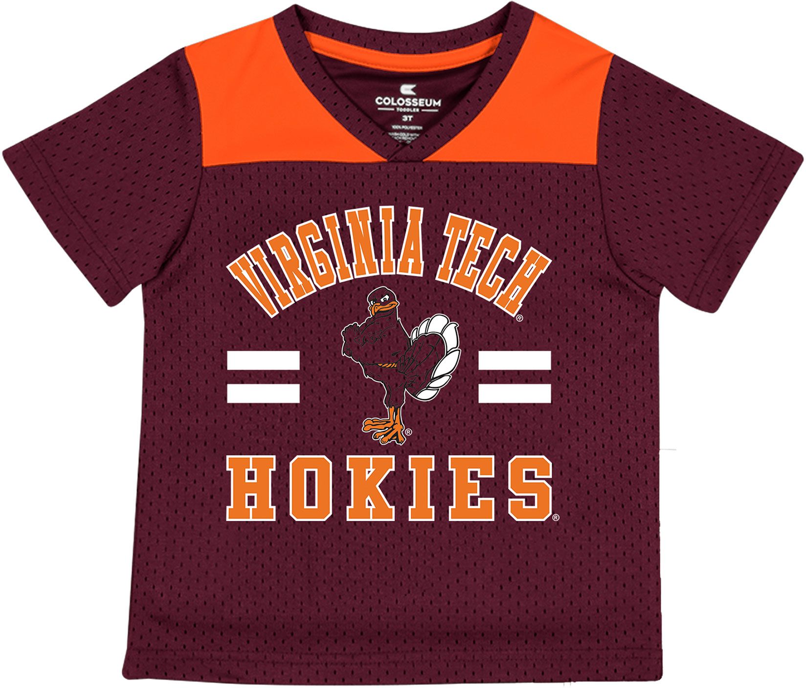 Colosseum Toddler Virginia Tech Hokies Maroon Ka-Boot-It Jersey