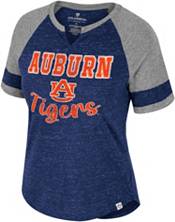 Colosseum Women's Auburn Tigers White Cropped Jersey