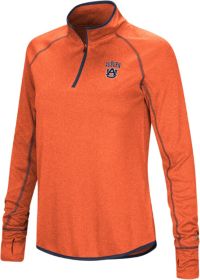 Colosseum Women's Auburn Tigers Orange 1/4 Zip Pullover | Dick's