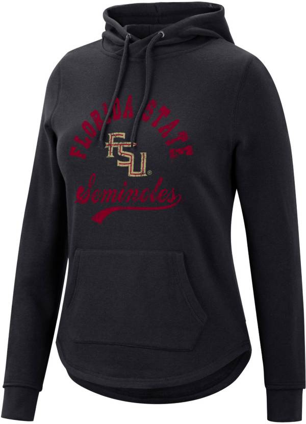 Colosseum Women's Florida State Seminoles Black Crossover Hoodie product image