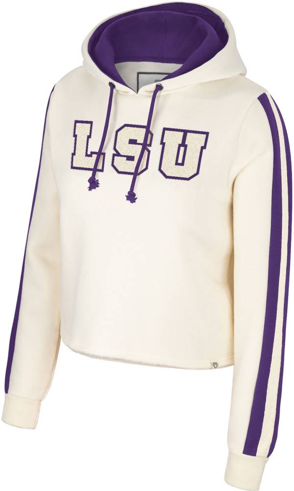 White lsu outlet hoodie