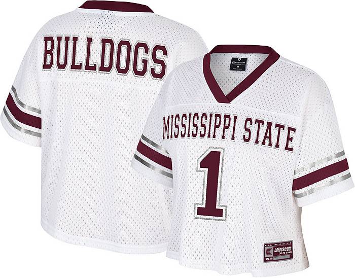Men's adidas White Mississippi State Bulldogs Replica Baseball Jersey