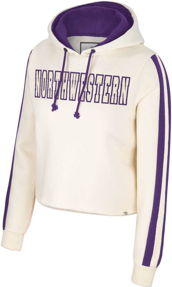 Northwestern Wildcats Women's Under Armour Fleece White Hoodie