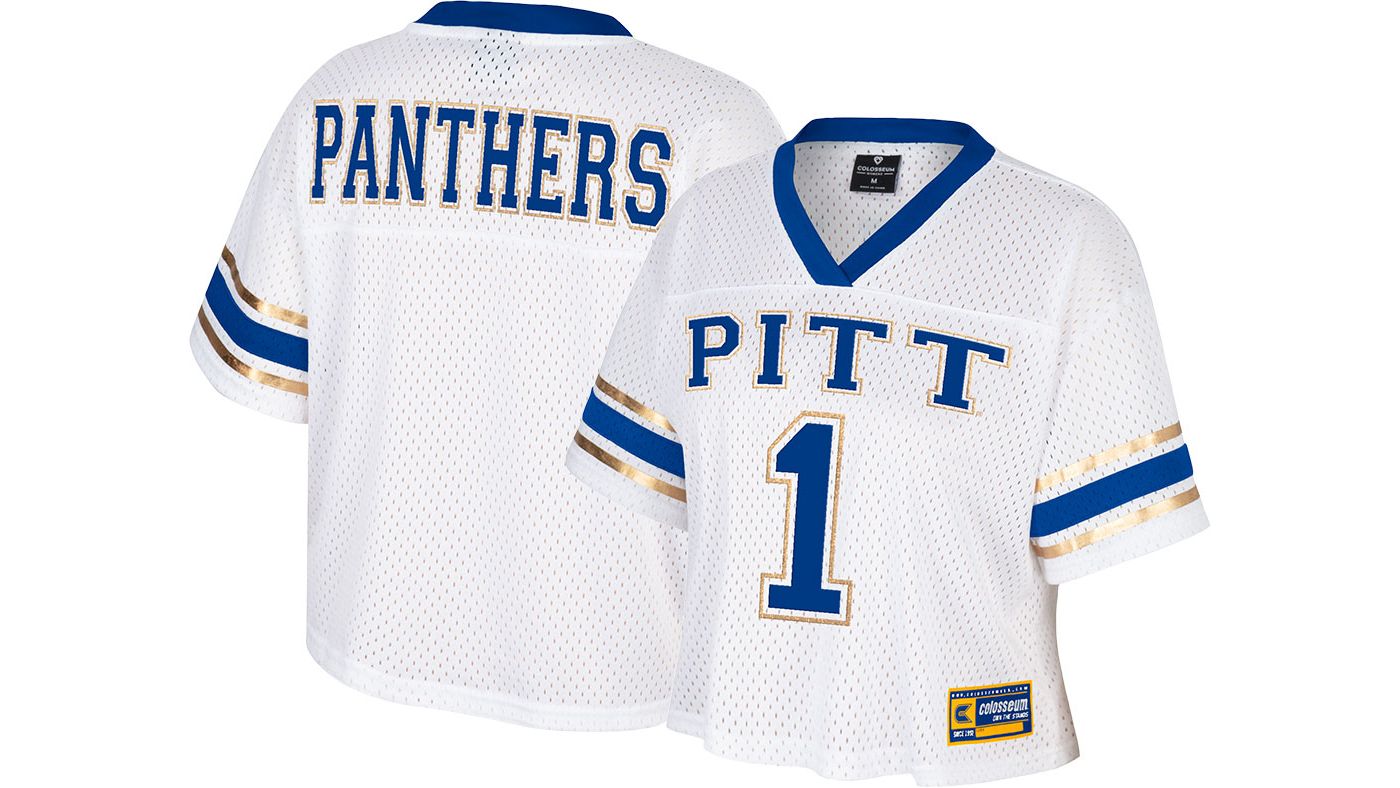 Colosseum Athletics NCAA 2024 Pitt Panthers #34 Stitched Football Jersey