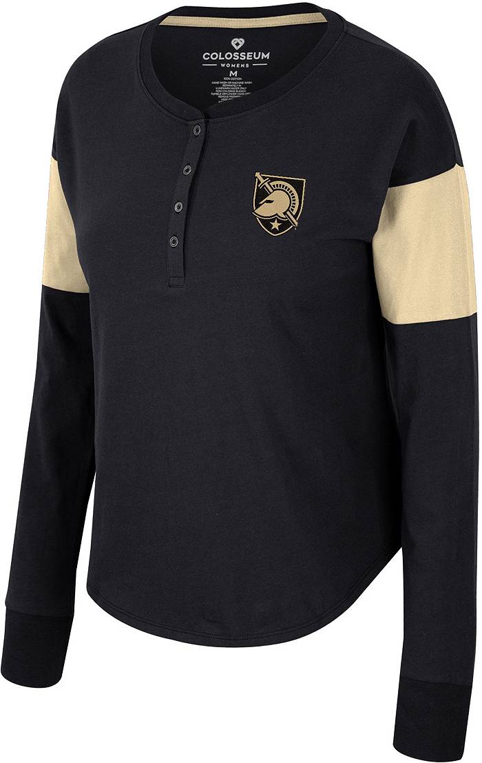 Nike / Men's Army West Point Black Knights Dri-FIT Velocity Football  Sideline Army Black Long Sleeve T-Shirt
