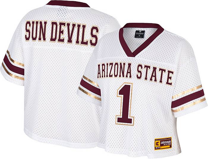 Adidas Men's White Arizona State Sun Devils Replica Baseball Jersey
