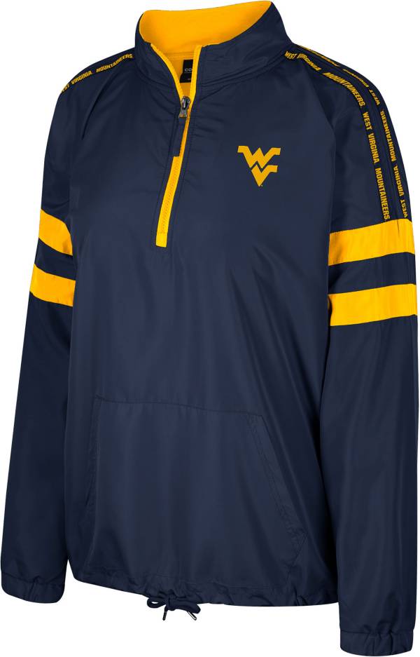 NCAA West Virginia Mountaineers Women's Burnout Pullover – Oatmeal Fan Sweatshirt, Small, Officially Licensed