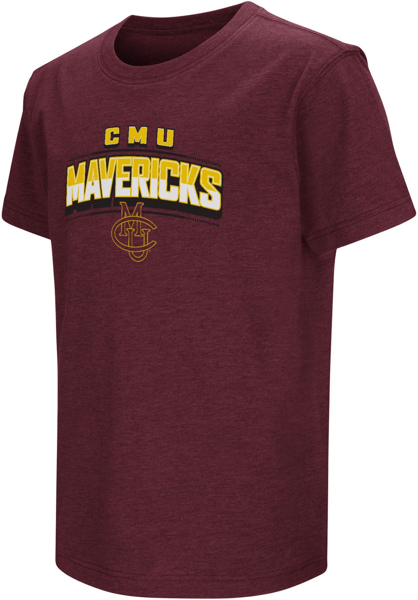 Colosseum Youth Colorado Mesa Mavericks Maroon T-Shirt