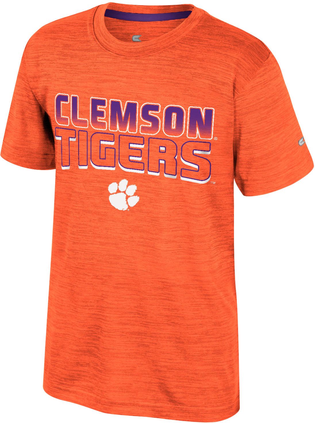 Colosseum Youth Clemson Tigers Orange Creative Control T-Shirt