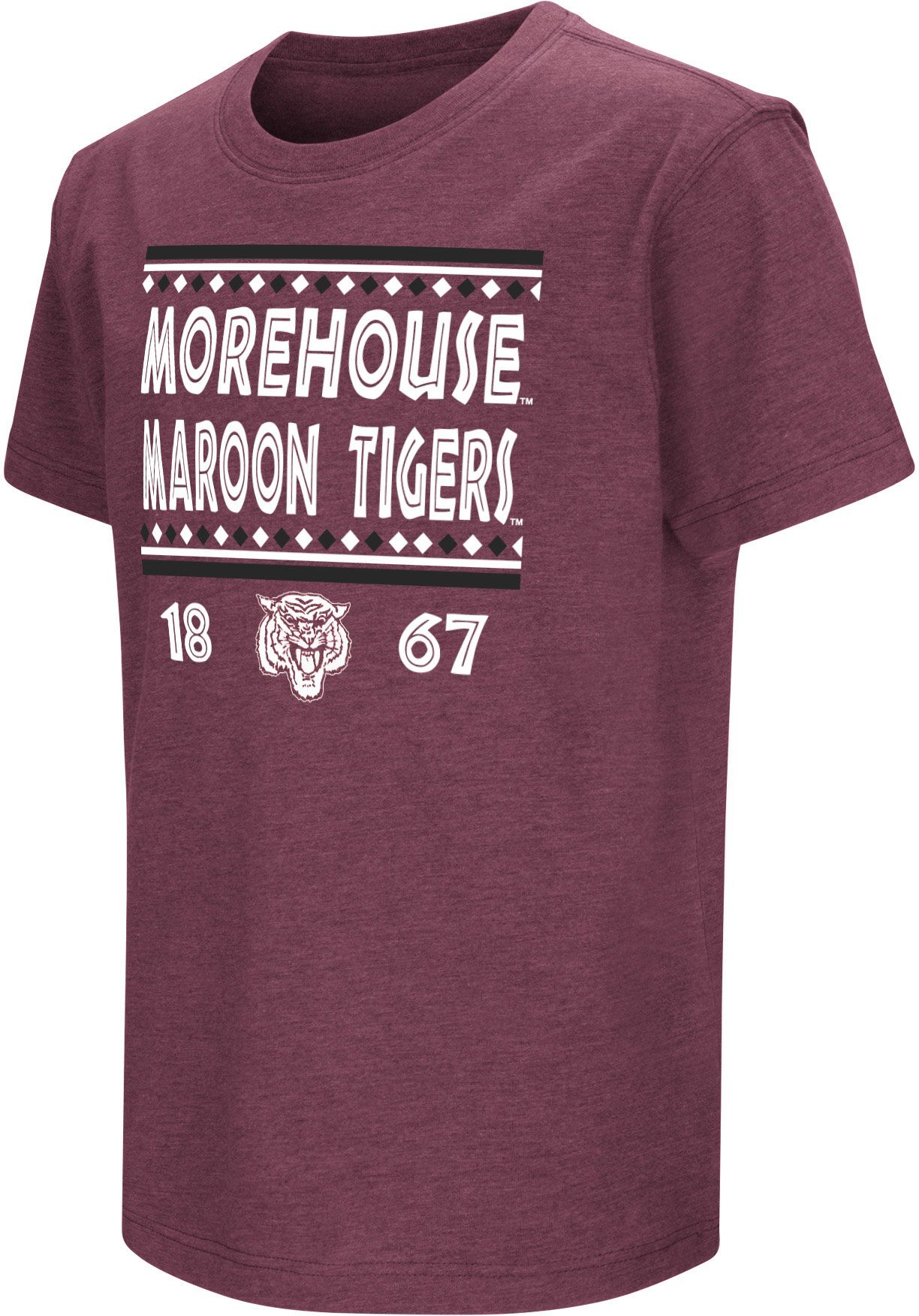 Colosseum Youth Morehouse College Maroon Tigers T-Shirt