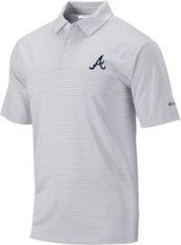 Columbia Sportswear Men's Atlanta Braves Set Polo Shirt
