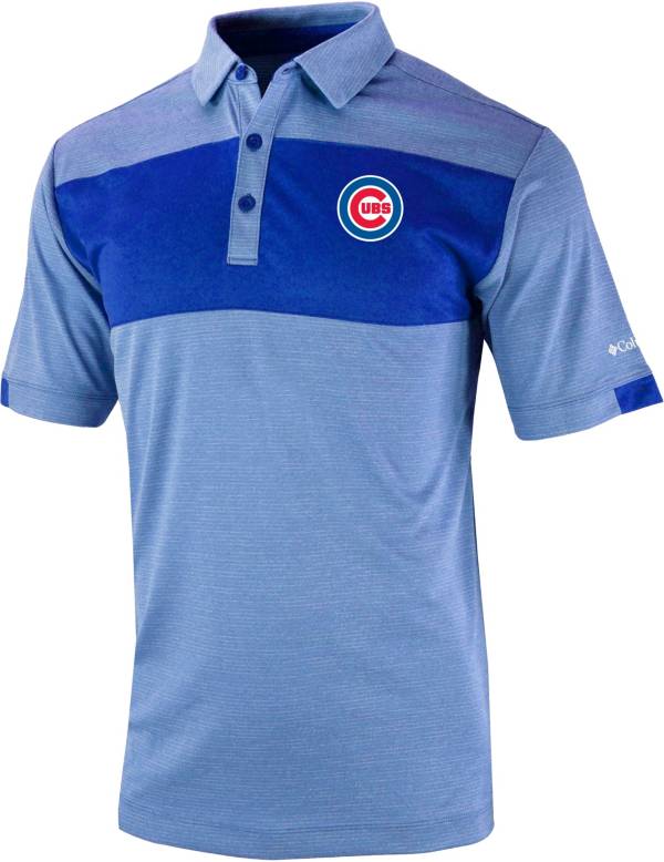 Columbia Men's Chicago Cubs Omni-Wick Total Control Polo