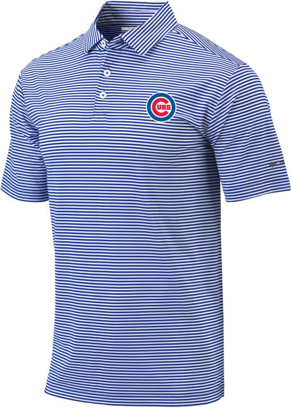 Columbia Men's Chicago Cubs Golf Club Invite Omni-Wick Polo product image