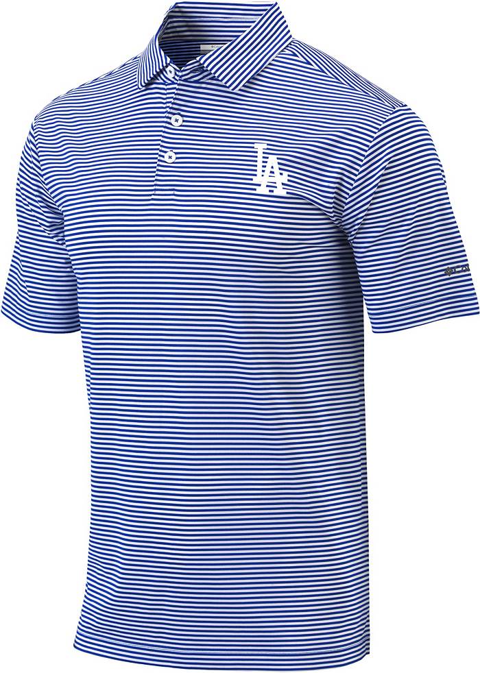 Columbia Sportswear Men's Los Angeles Dodgers Set Polo Shirt