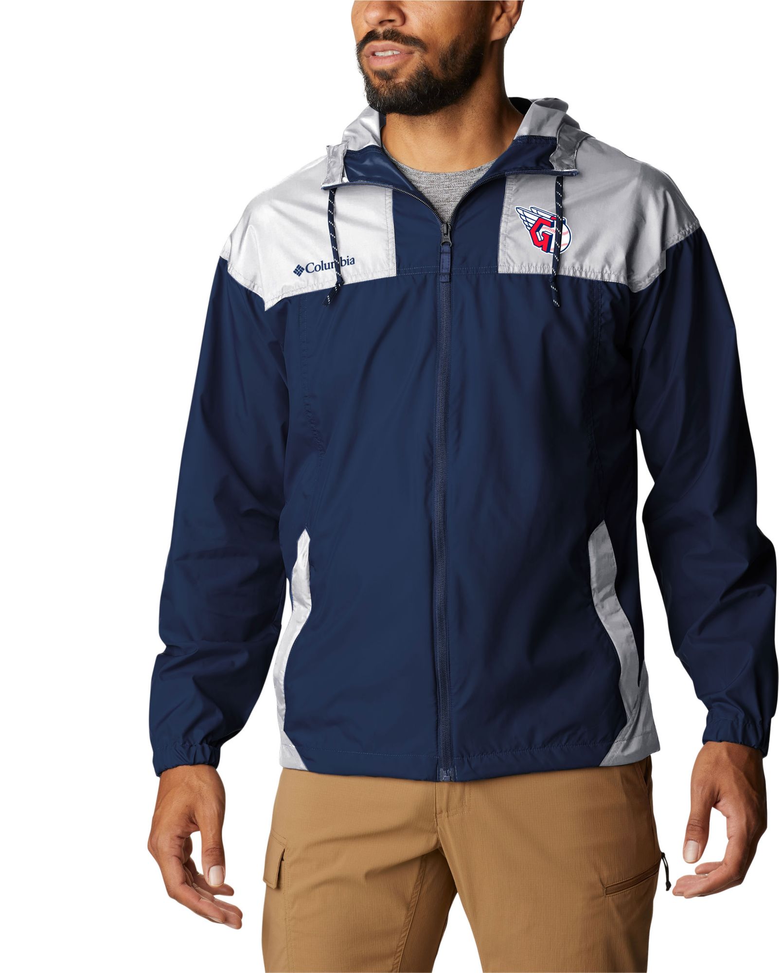 Columbia Men's Cleveland Guardians Flash Challenger Windbreaker product image