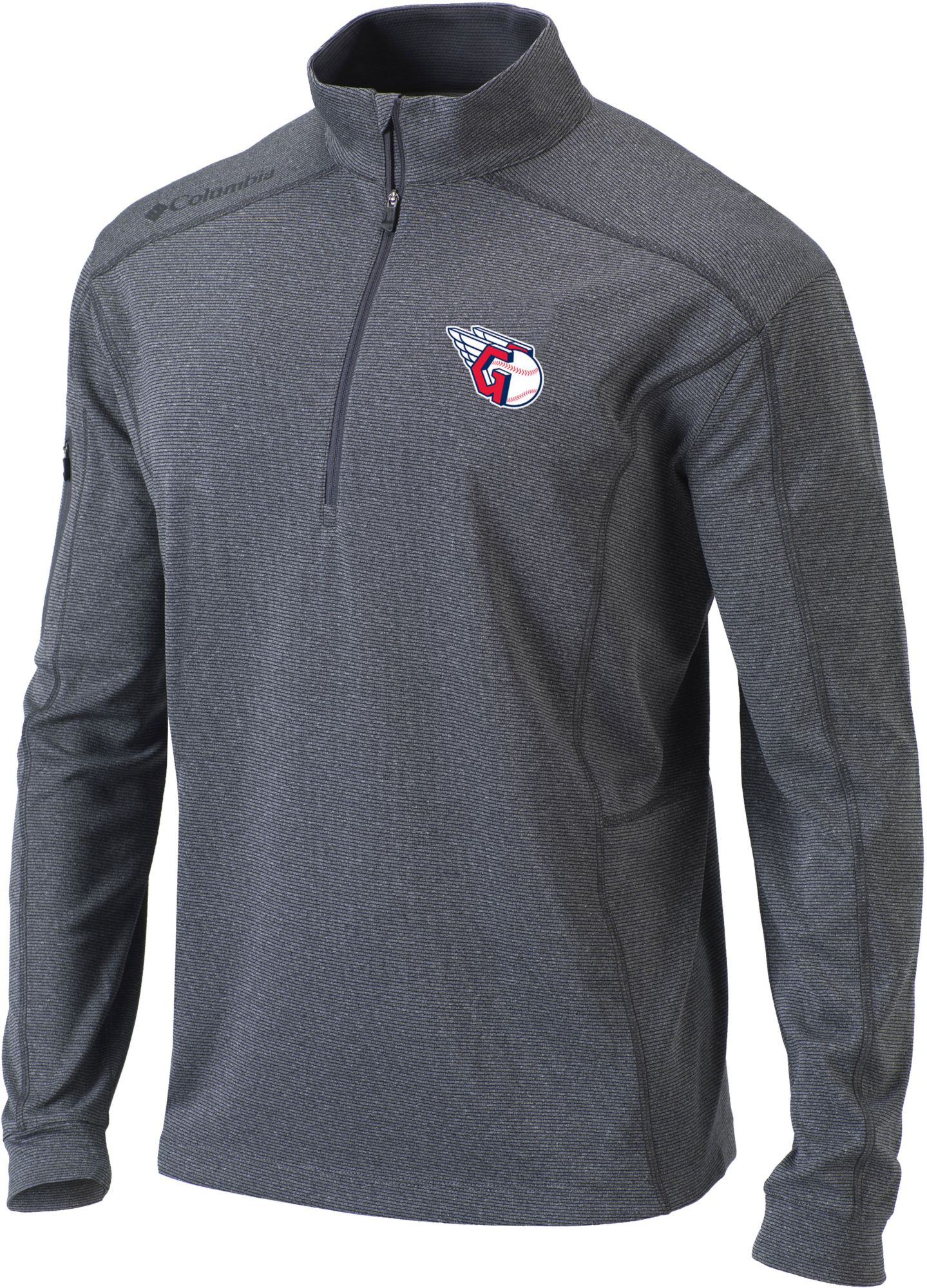 Columbia Men's Cleveland Guardians Omni-Wick Shotgun 1/4 Zip Pullover product image