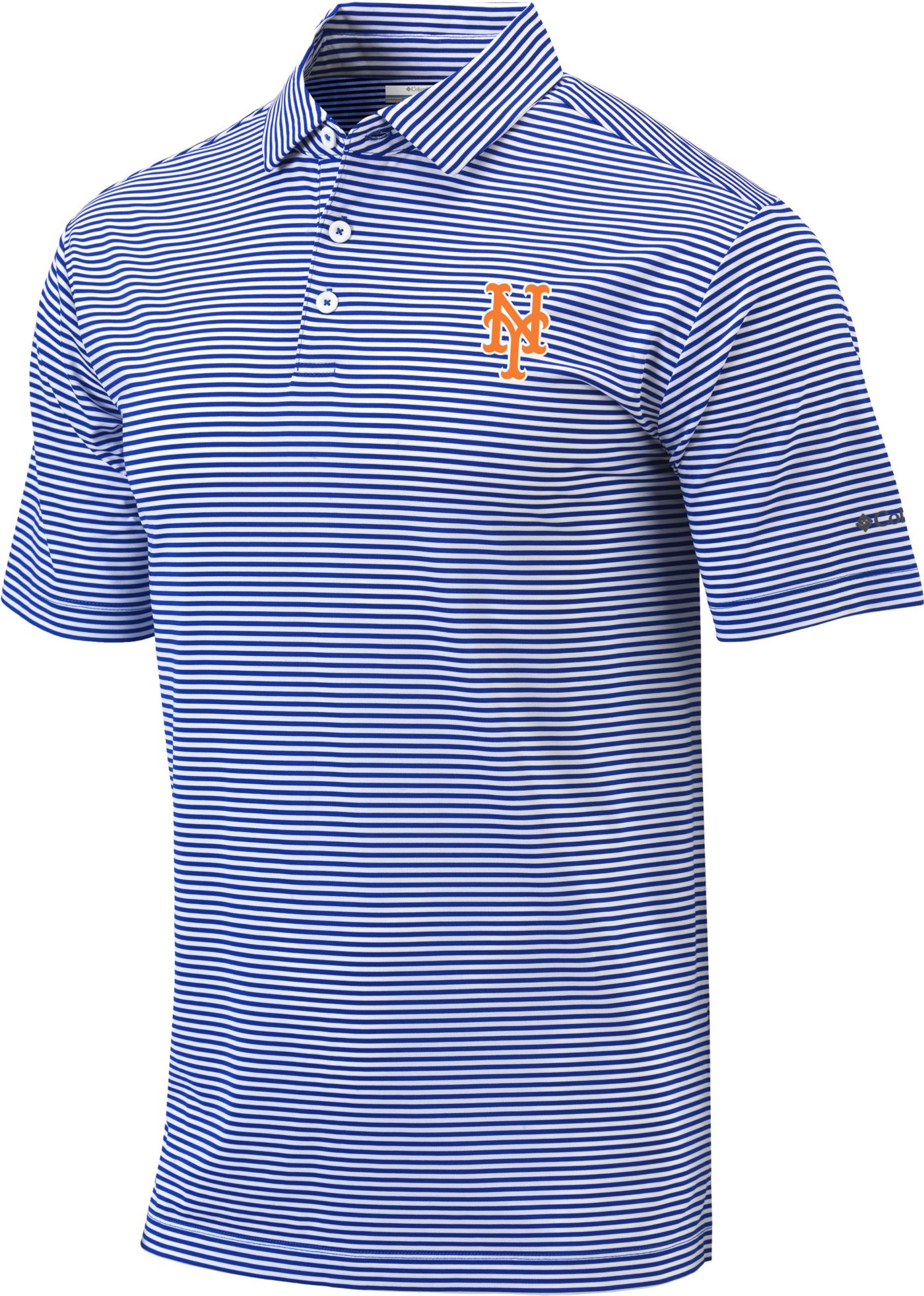 Columbia Men s New York Mets Golf Club Invite Omni Wick Polo Dick s Sporting Goods