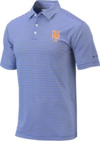 Columbia Men's New York Mets Golf Club Invite Omni-Wick Polo