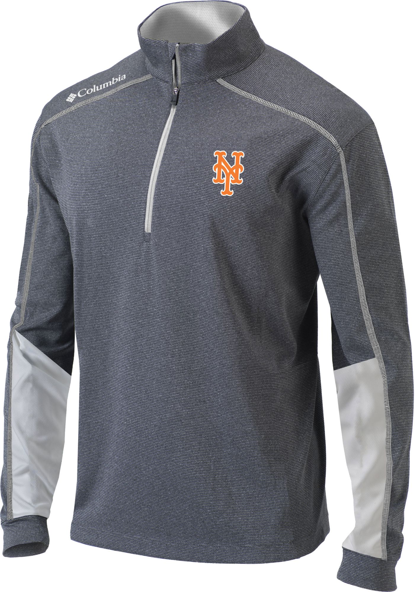 Columbia Men's New York Mets Shotgun 1/4 Zip Pullover