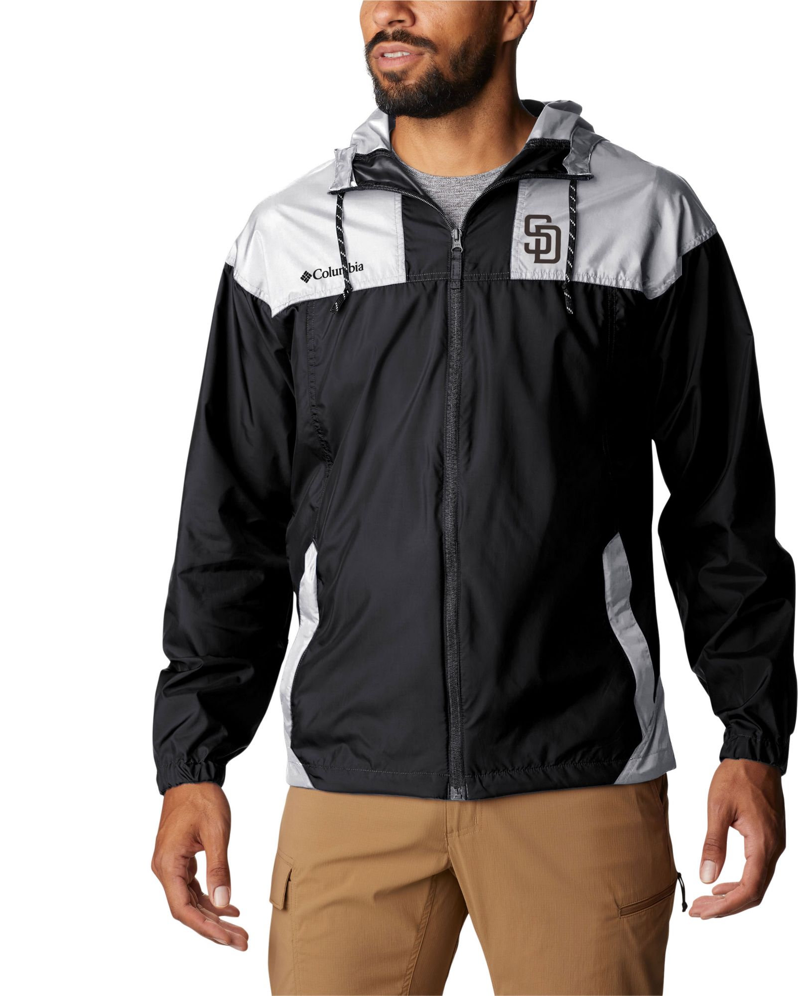 Columbia Men's San Diego Padres Flash Challenger Windbreaker