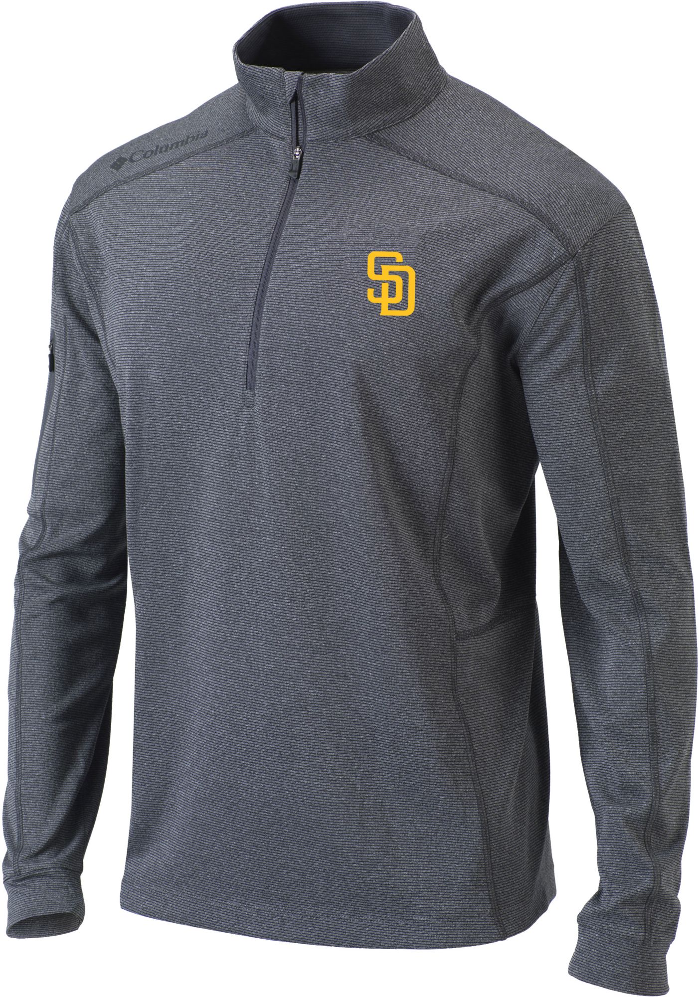 Columbia Men's San Diego Padres Omni-Wick Shotgun 1/4 Zip Pullover product image