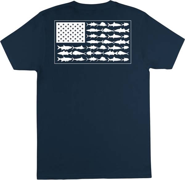 Columbia Men's Americana Saltwater Fish Flag T-Shirt product image