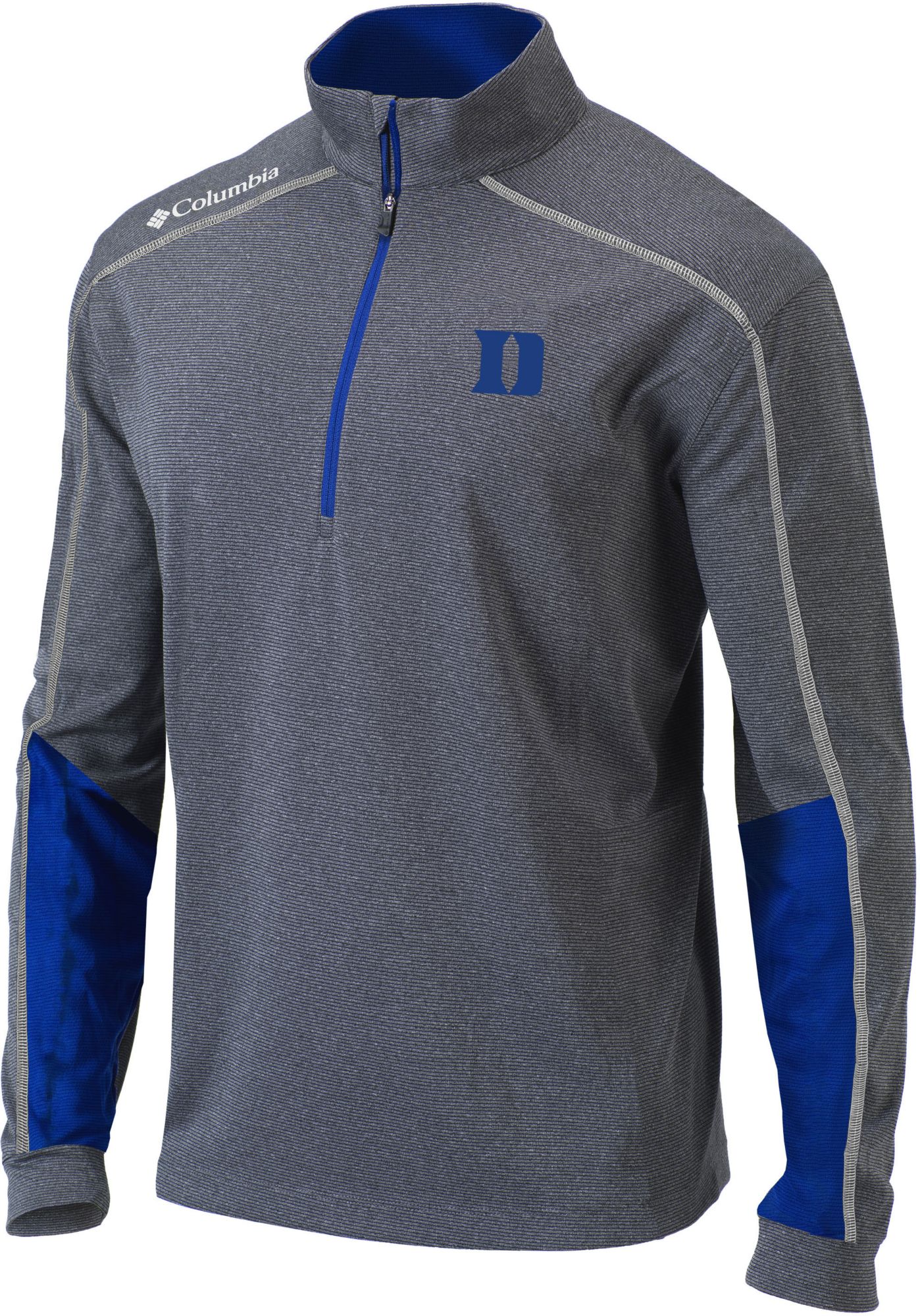 Columbia Men's Duke Blue Devils Grey Shotgun 2.0 1/4 Zip product image