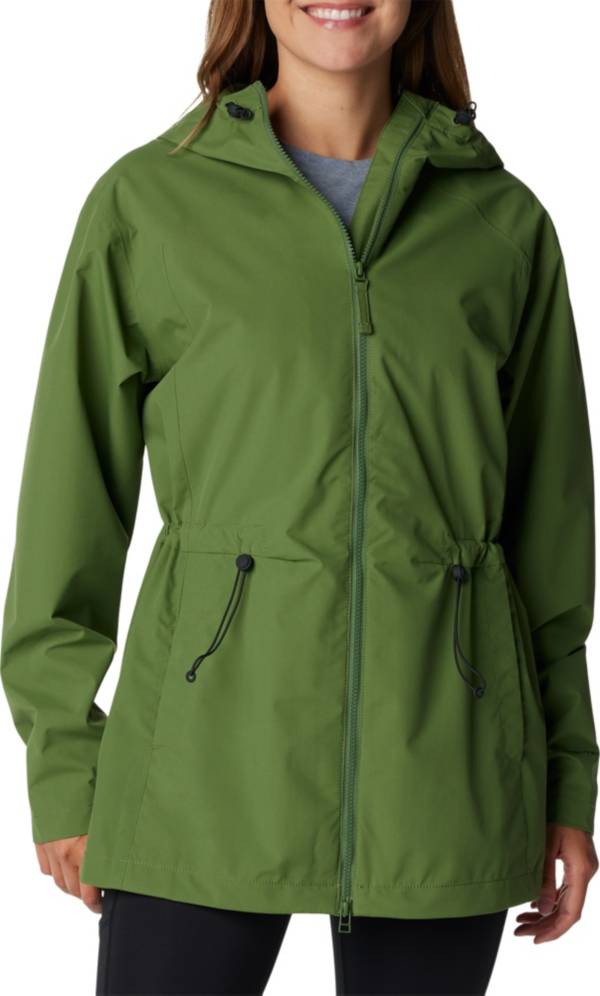 Green rain 2024 jacket womens